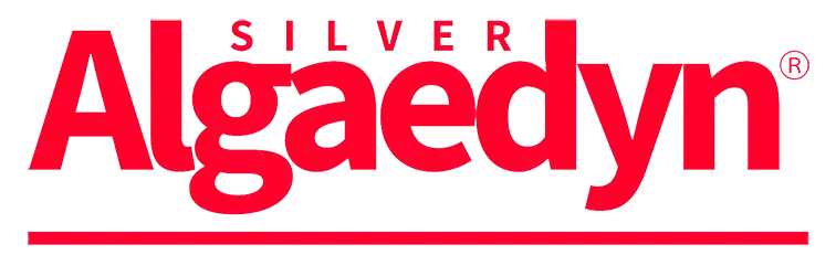 Silver Algaedyn Logo-trimmed